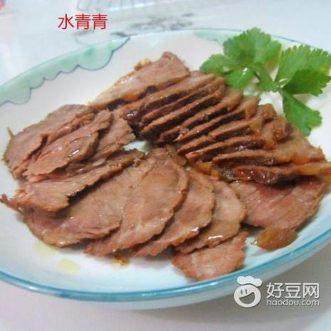 回民牛肉片的做法