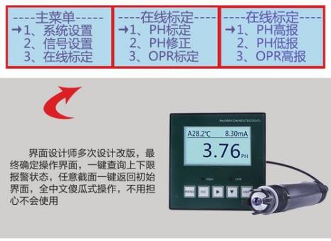 ph在线监测仪的标定