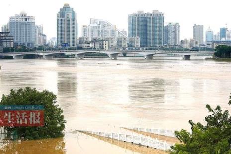 南宁邕江水流向哪里