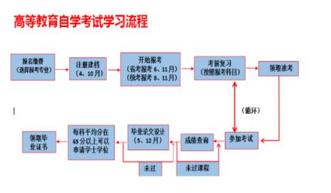 自考本科流程是怎样的