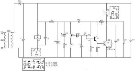 继电器自动断电原理