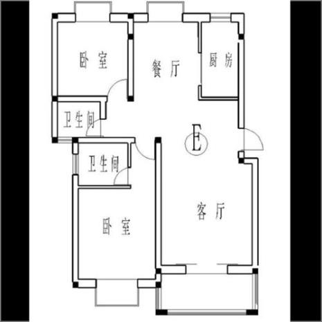 两室一厅三室一厅是什么样