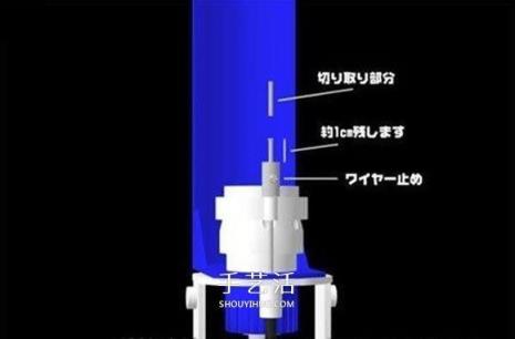 水火箭头锥制作方法