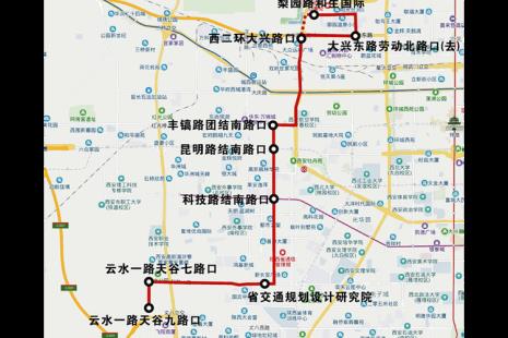 西安丈八北路属于几环