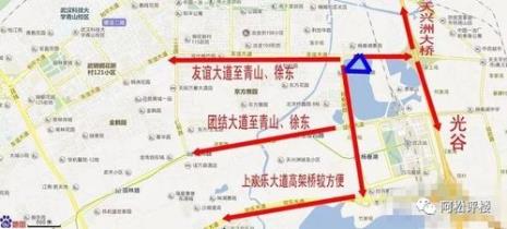 武汉从徐东到青山可坐几路车