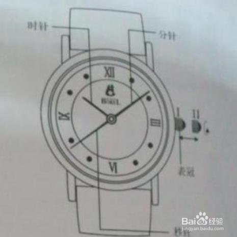 9点到2点调整机械表时间