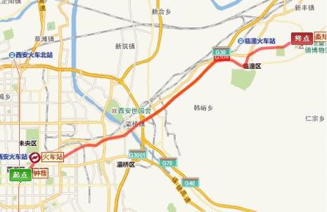 丈八北路到西安火车站怎么走