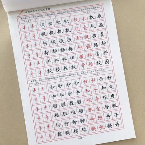 字帖练字有用吗