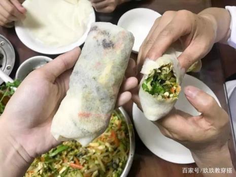 润饼菜怎么包