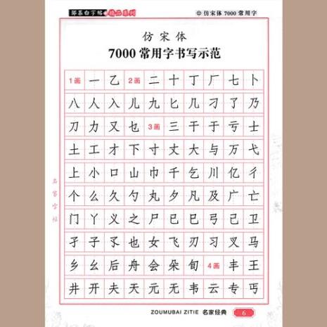 字帖临摹是什么意思