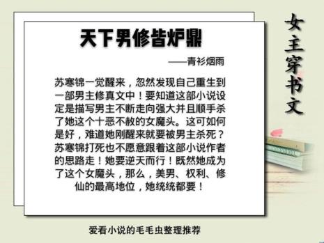 穿越跟穿书有什么区别