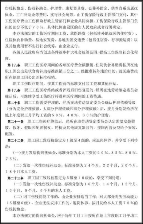 公司工伤管理制度