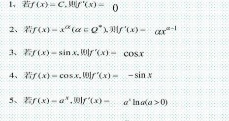 log的导数公式推导过程