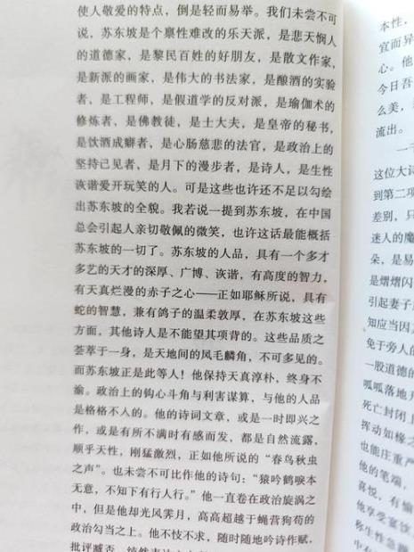 苏东坡传的主题是什么