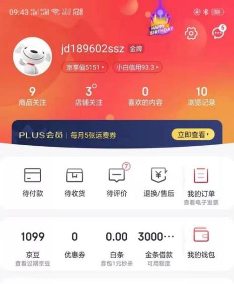 京东全球购可以用白条吗