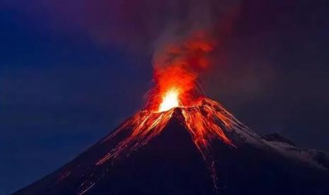 世界十大火山爆发对比