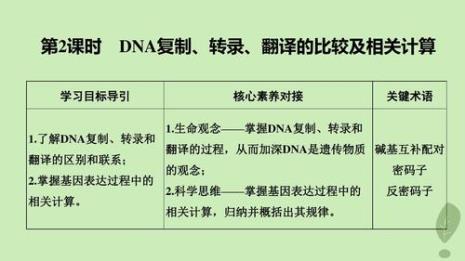 高中生物基因检测法