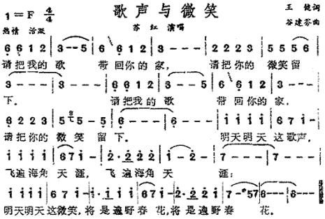 请把你的微笑留下原唱