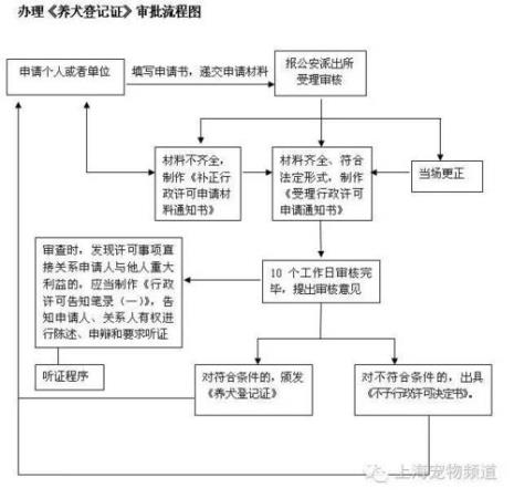 邢台市狗证办理流程是什么