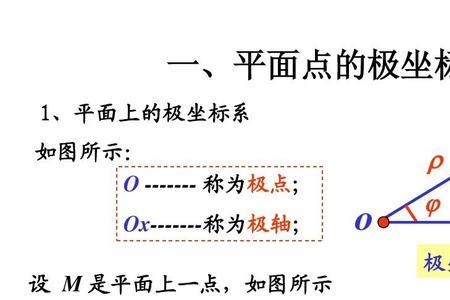 直坐标与极坐标的转化公式