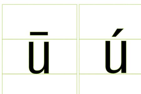 汉语拼音字母的声调符号