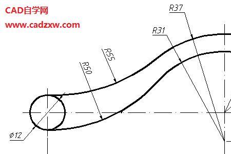 cads弧形怎么画