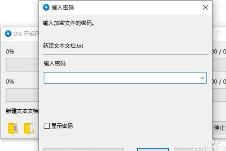 怎么将加密的压缩文件解压