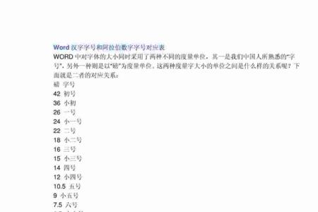 word怎么把字号调成阿拉伯数字