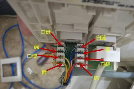 五类网线插座接法