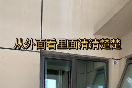 连廊中户北卧室如何解决隐私