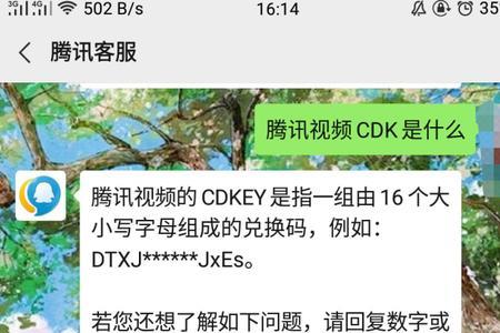 加腾讯Vip要输入的CDK是什么意思