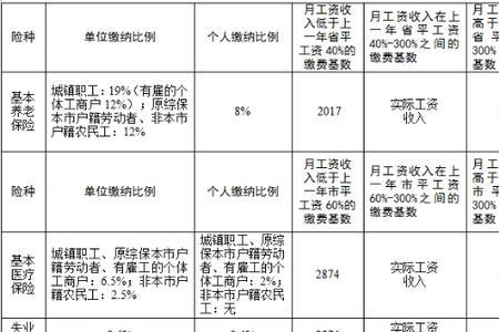 2001年成都养老缴费基数