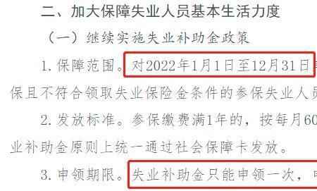 上海失业补助金领取条件2022