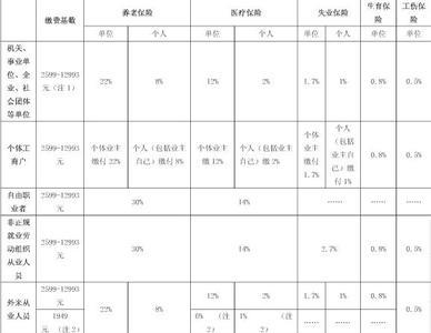 五险个人承担20%是多少