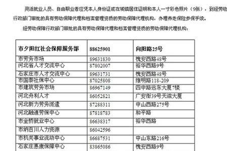 石家庄社保合并怎么办理