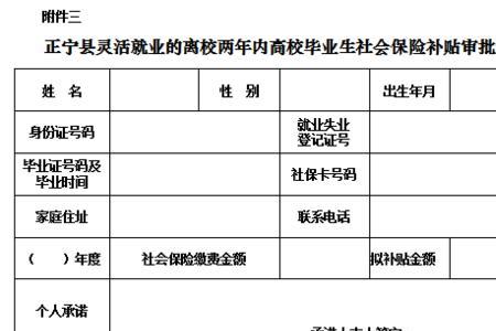 就业社会保险补贴申报标准