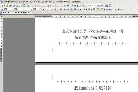 word文档中的分页符如何删除