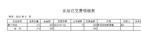 水费是实时更新吗