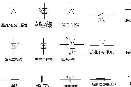 电工符号hw字母表示