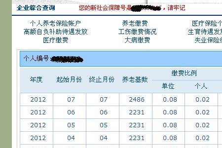 如何查询社保缴费公司部分明细