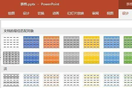 ppt表格填充怎么比较好看