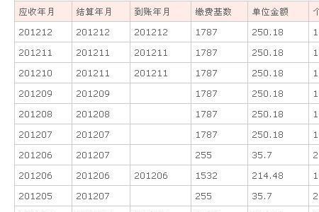 个人缴费记录全部显示吗