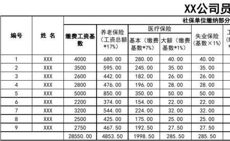 社保缴费明细个人下载