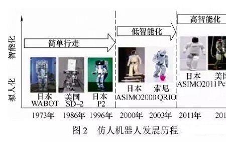 仿人机器人的结构功能特点