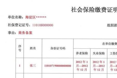 11个孔的社保证明去哪里打印