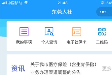 东莞社保怎么导出明细