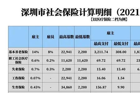 深圳灵活就业100%缴费 一个月多少