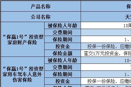 天安财险100元都保什么