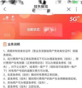 手机号码挂失需要些什么