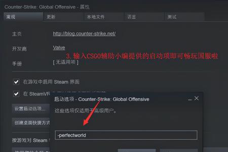 CSGO怎么设置游戏启动项